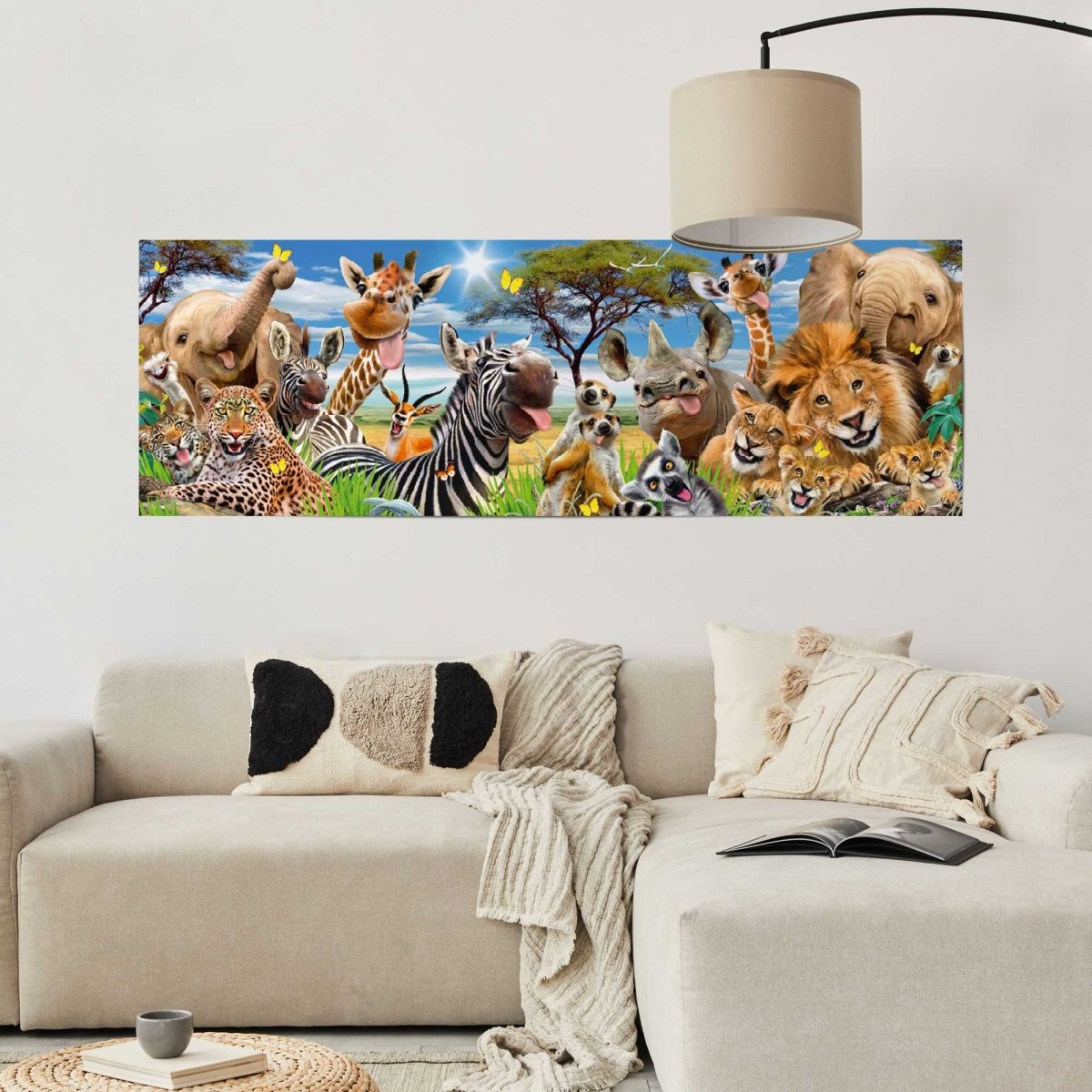 Poster Wilde dieren 53x158 - Reinders