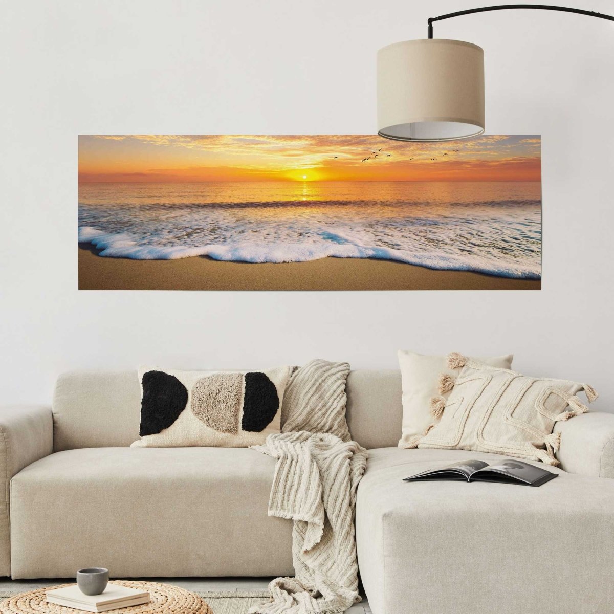 Poster Zonsondergang 53x158 - Reinders