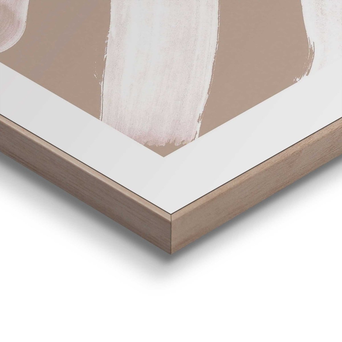 Schilderij Abstract White 30x20 - Reinders