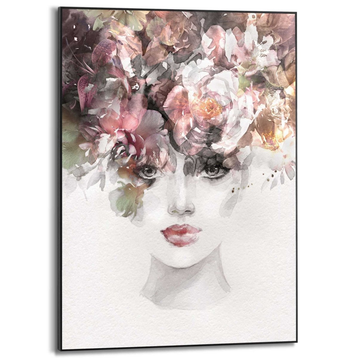 Schilderij Aquarel Beauty 70x50 - Reinders