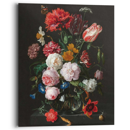 Schilderij De Heem Stilleven met bloemen 50x40
