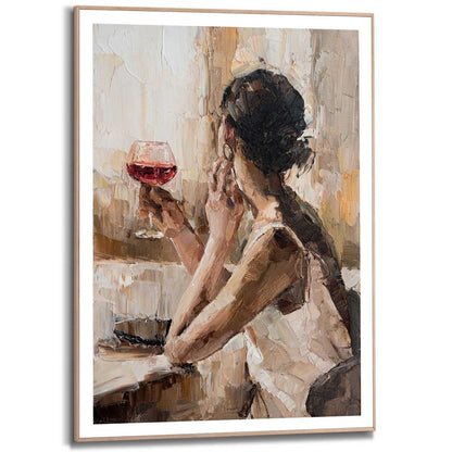 Schilderij Evening Wine 70x50 - Reinders