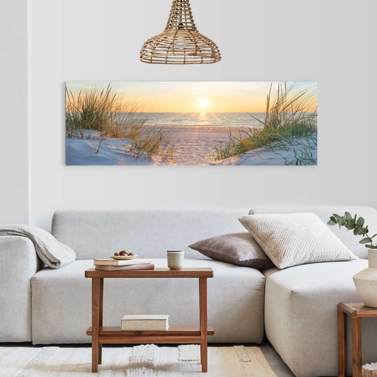 Schilderij Golden Hour 52x156 - Reinders