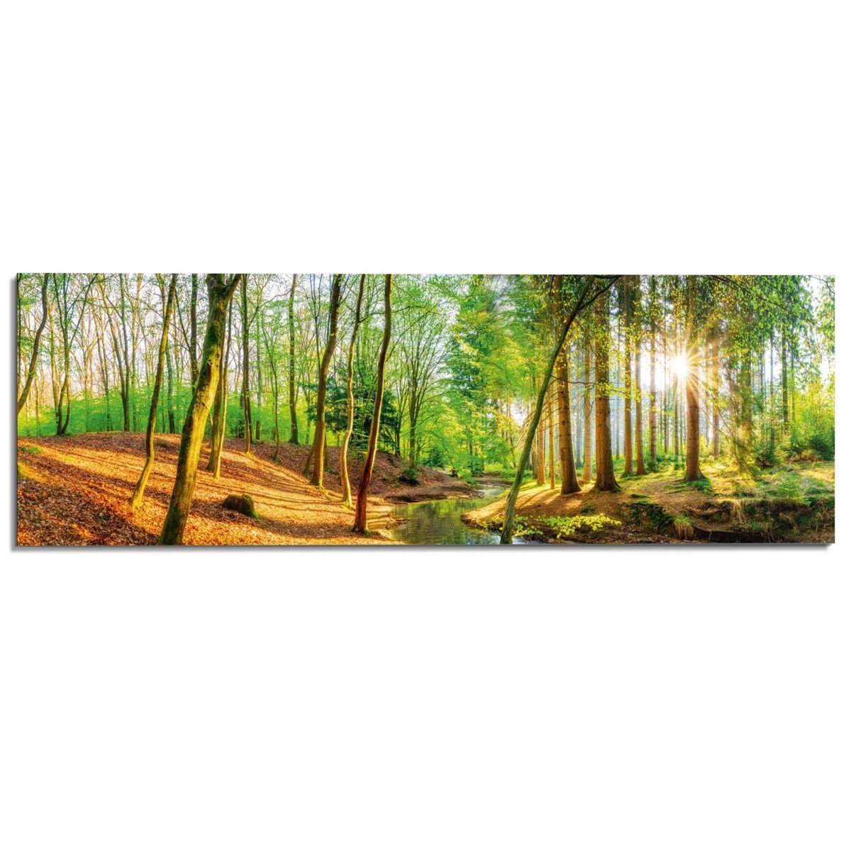 Schilderij Lentebos 1 52x156 - Reinders