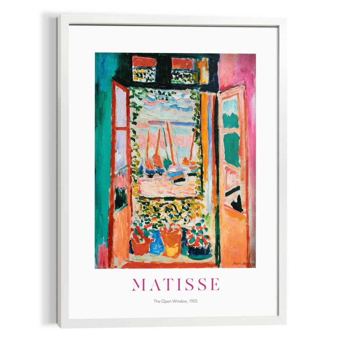 Schilderij Matisse - window 70x50 - Reinders