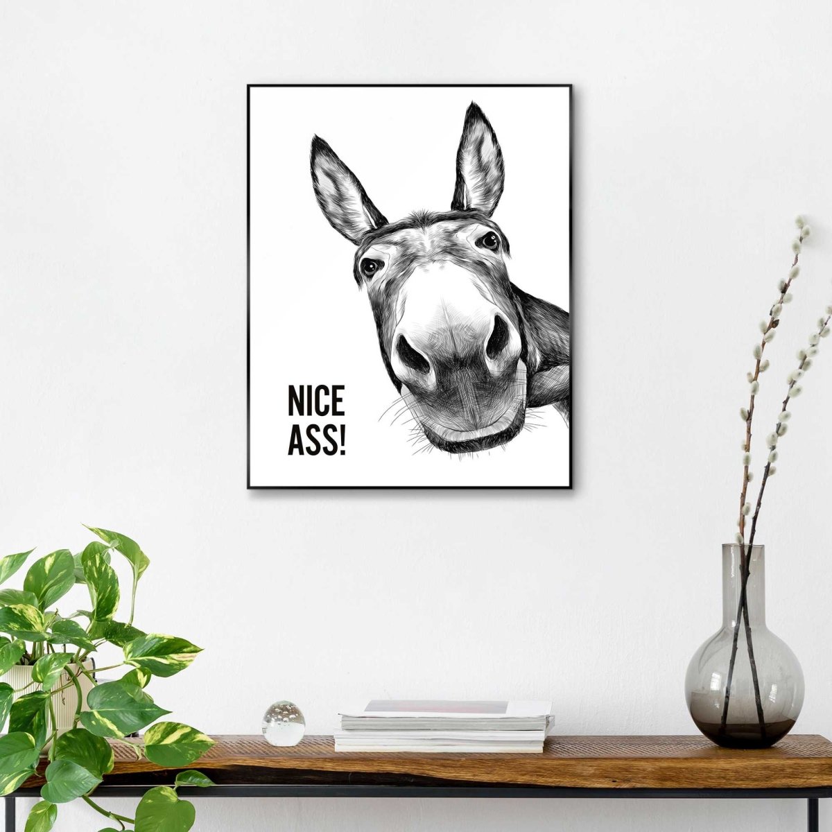 Schilderij Nice Ass 50x40 - Reinders