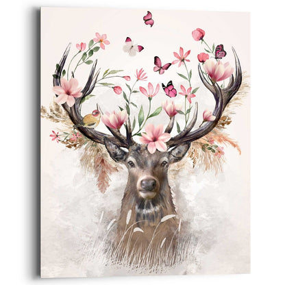 Schilderij Sweet Deer 50x40 - Reinders