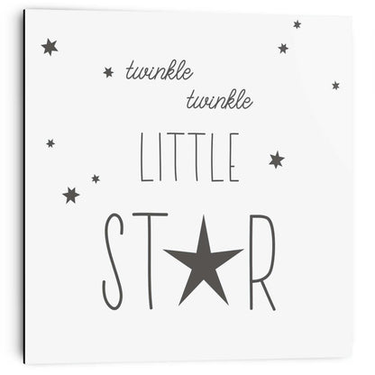 Schilderij Twinkle twinkle little star 30x30 - Reinders