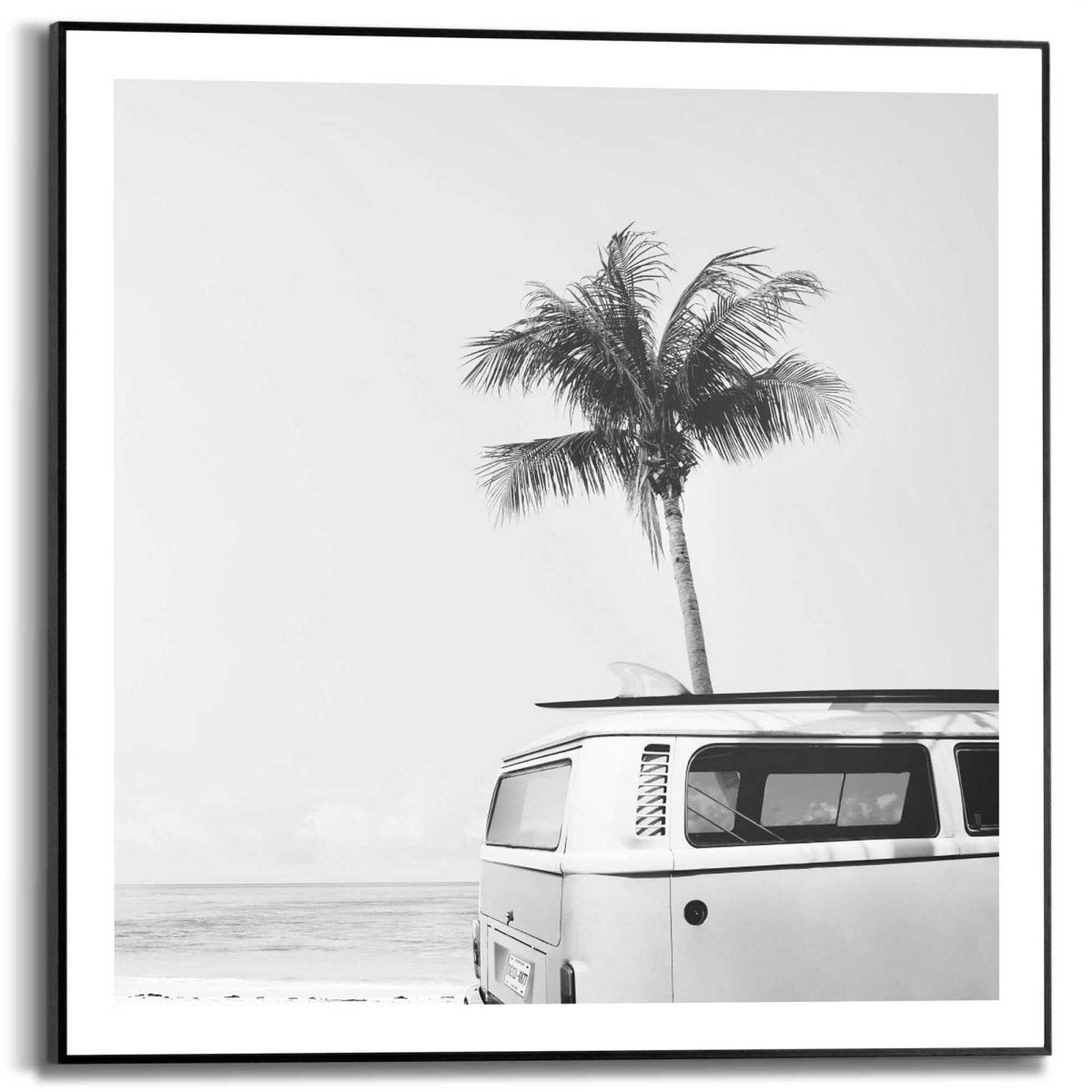 Schilderij Vintage VW Bus 50x50 - Reinders