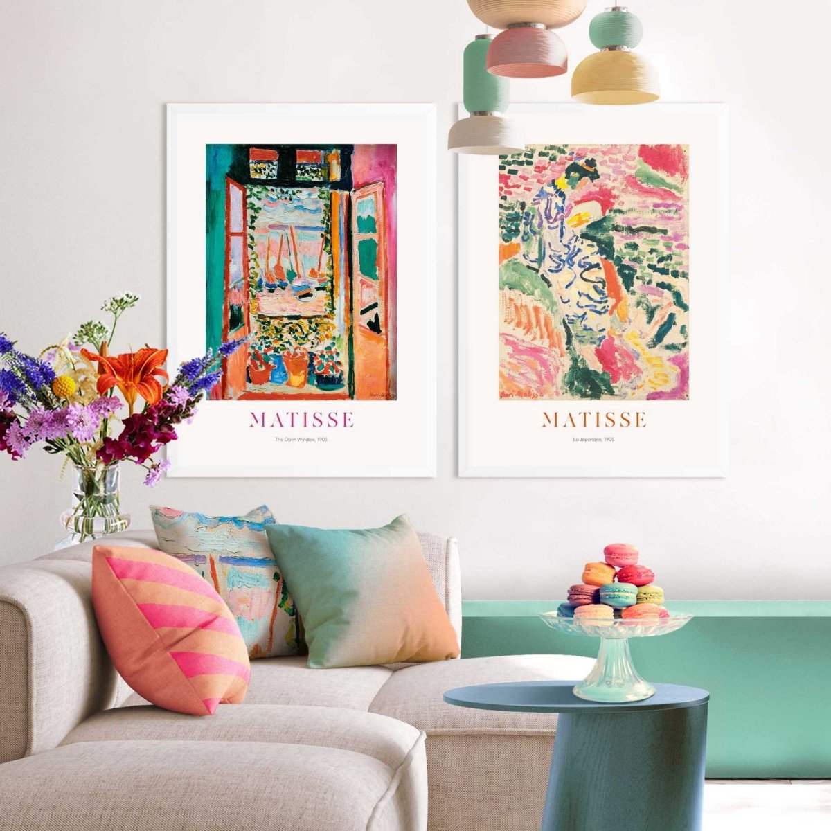 Schilderijen set Matisse - Window Garden 70x50 - Reinders