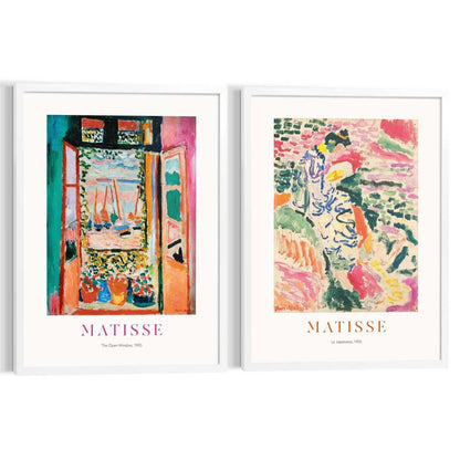 Schilderijen set Matisse - Window Garden 70x50 - Reinders