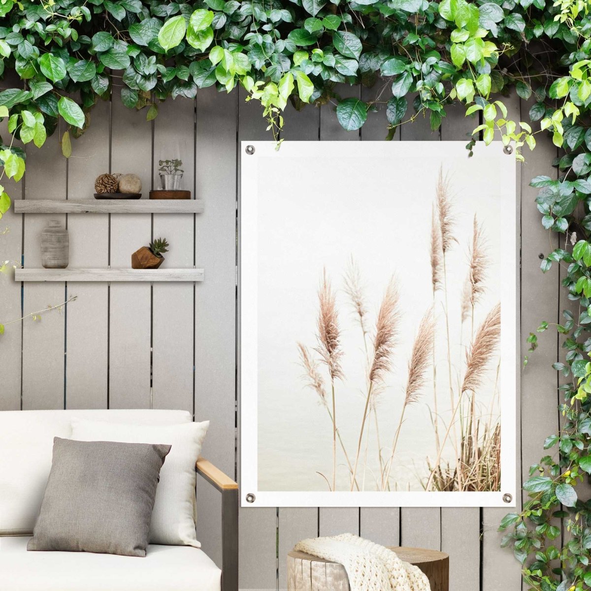 Tuinposter Pampas 80x60 - Reinders