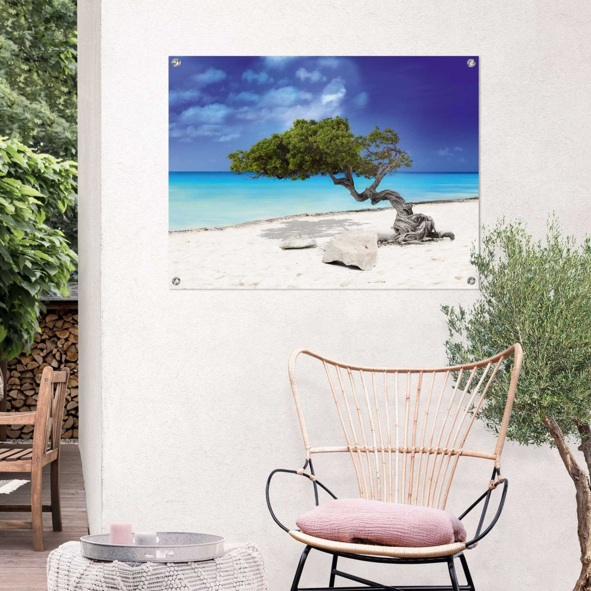 Tuinposter Tropisch Eiland 60x80 - Reinders