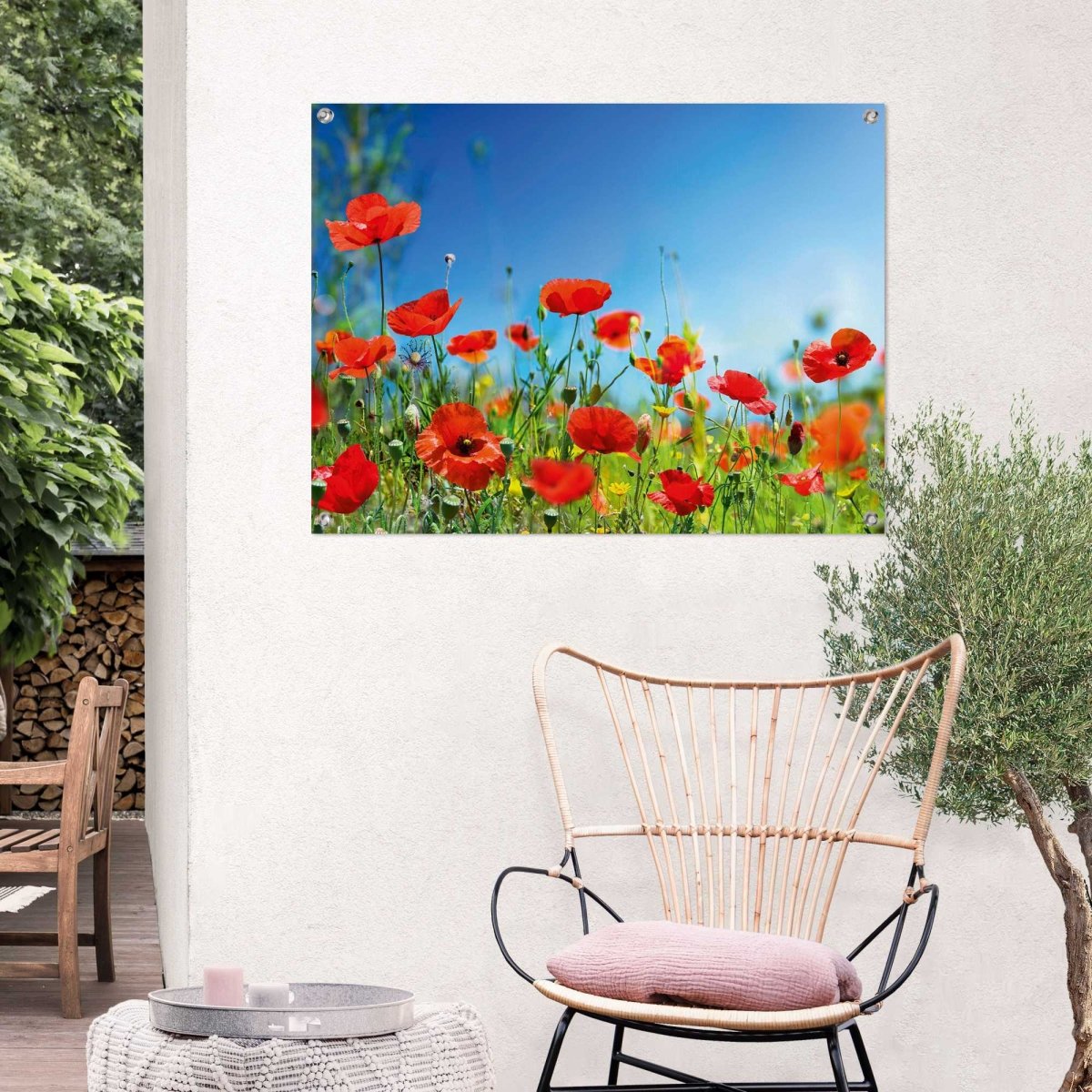 Tuinposter Zomerbloemen 60x80 - Reinders